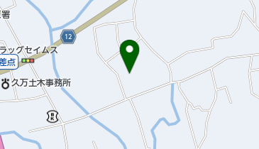 久万造林株式会社の地図画像