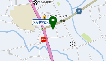 愛媛県中予地方局 久万高原農業指導班の地図画像