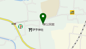 松前町立 東公民館の地図画像