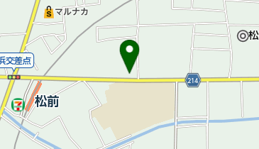 フルベール化粧品松前店の地図画像