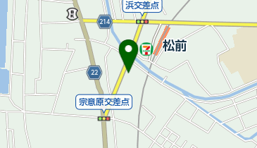 松山興産株式会社カーピットひまわりの地図画像