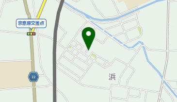 鶴田陶器店の地図画像