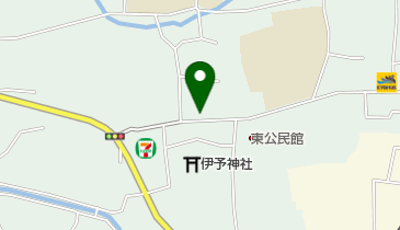 美容室キティの地図画像