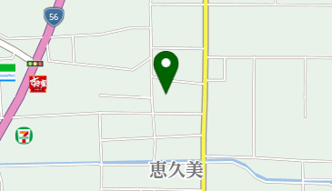 美容室みどりの地図画像