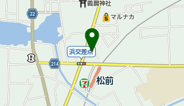 松前不動産センターの地図画像