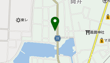 ヘアーサロンみよしの地図画像