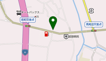 中矢自動車の地図画像