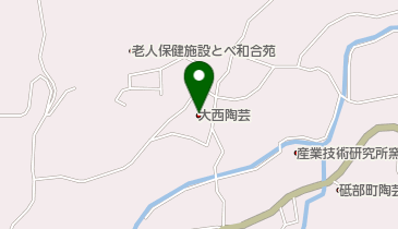 大西陶芸の地図画像