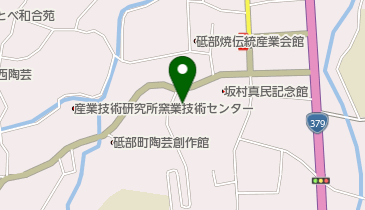 砥部町役場 老人福祉センターの地図画像