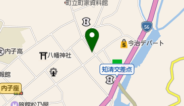 田中呉服衣料店の地図画像