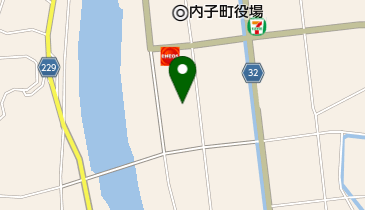 五十崎自治センターの地図画像