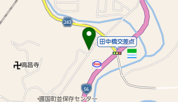 大田原クリーニング店の地図画像