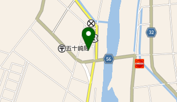 錦屋化粧品店の地図画像