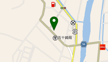 山根火薬銃砲店の地図画像