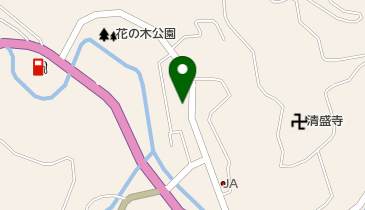なるた魚店の地図画像