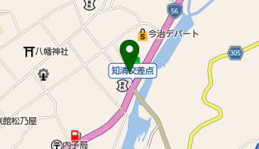 永岡理容店の地図画像