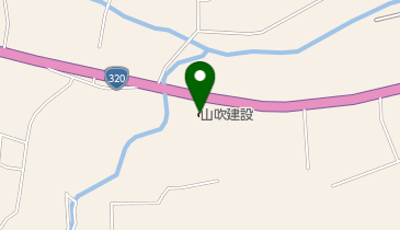 山吹建設合名会社の地図画像