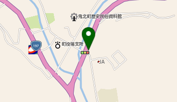 お食事処ながたの地図画像