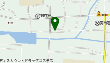 御荘美容院の地図画像