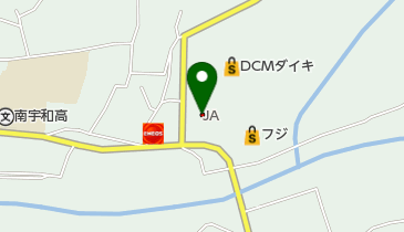 えひめ南農業協同組合 南宇和城辺支所の地図画像