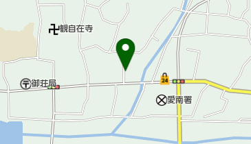 かよ美容室の地図画像