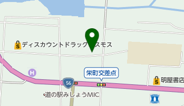 サロンドやまざきの地図画像