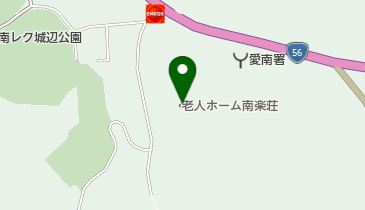 養護老人ホーム南楽荘の地図画像