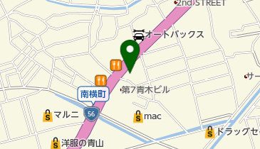 ワークウェイ 朝倉店の地図画像