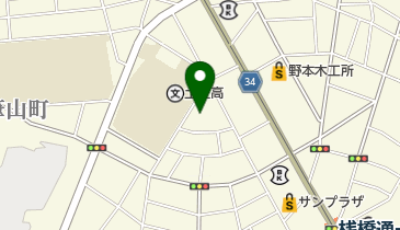 ワークウェイ 本部の地図画像