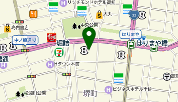 TOPPAN株式会社高知営業所の地図画像