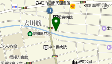 大家建材株式会社新建材部の地図画像