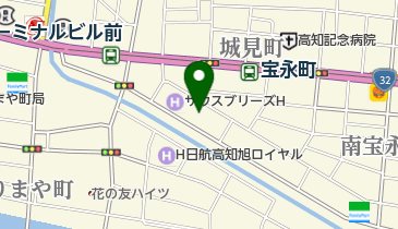増田商事株式会社高知支店セメント部の地図画像