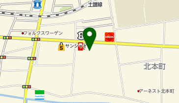 テレビ高知映像の地図画像