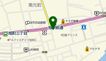 西川カメラの地図画像