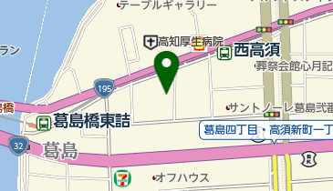 高知エイネン株式会社の地図画像