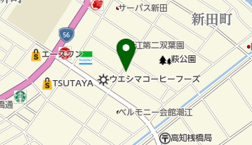 リンナイ株式会社高知出張所の地図画像