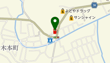 有限会社針木石油店の地図画像