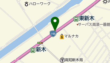 高知ビデオサービスの地図画像