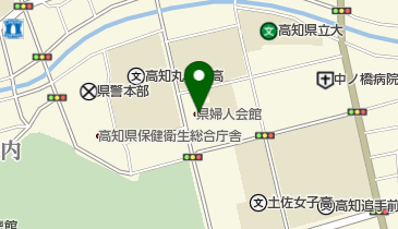 高知県婦人会館の地図画像