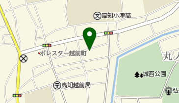 高知将棋クラブの地図画像