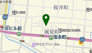 ダンススタジオユイの地図画像