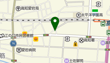 学研教室高知事務局の地図画像