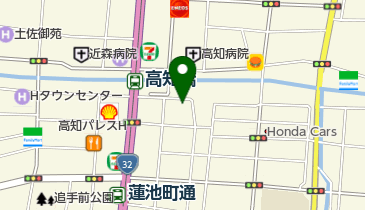 土佐塾 はりまや本部の地図画像