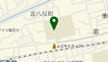 高知県中学校体育連盟の地図画像