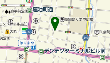 有限会社土佐一金物店の地図画像