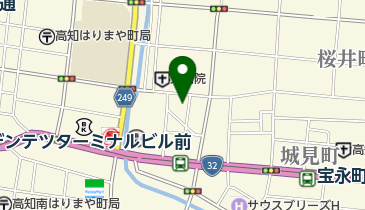 デポー 菜園場店の地図画像