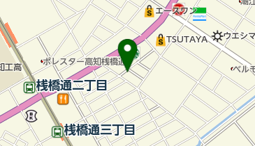 高知キリスト集会の地図画像