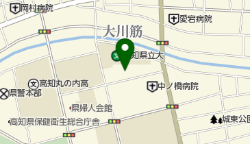 日本聖公会高知聖パウロ教会の地図画像