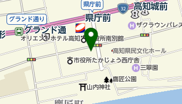 生長の家高知県教化部の地図画像