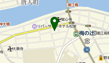 天理教 潮分教会の地図画像